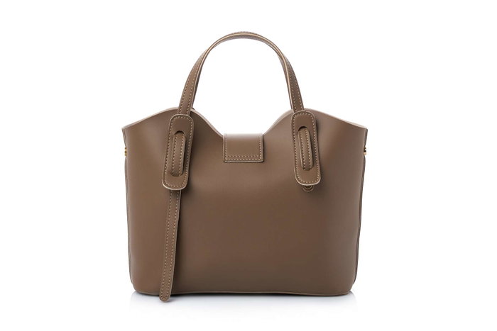 Lucky Bees Bolso de Hombro Celeste de Cuero de Polivinilo para Mujer, Accesorio Elegante y Sofisticado para el Día a Día